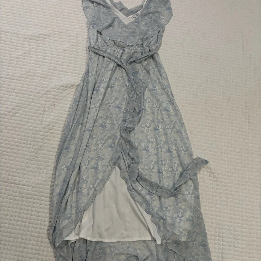Baltic Born Elegant Blue Floral Women's Dress - Picture 1 of 2